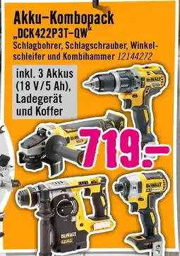 Hornbach Dewalt Akku-Kombopack ,,DCK422P3T-QW" Angebot