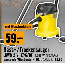 Hornbach Nass/Trockensauger „KWD 2 V-17/6/18" Angebot