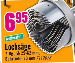 Hornbach Lochsäge Angebot