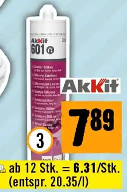 Hornbach Akkit Sanitär-Silikon 601 Angebot