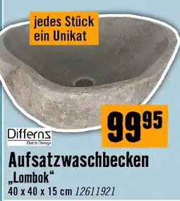 Hornbach Differns Aufsatzwaschbecken Angebot