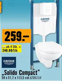 Hornbach GROHE „Solido Compact" Angebot