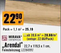 Hornbach Mirava Holz-Optik „arendal“ Angebot