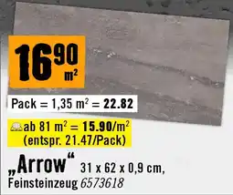 Hornbach Stein-Optik „Arrow" Angebot