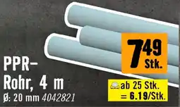 Hornbach PPR Rohr, 4 m Angebot