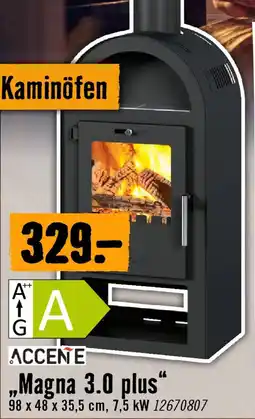 Hornbach ACCENTE Kaminofen „Magna 3.0 plus“ Angebot