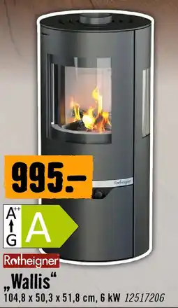 Hornbach Rotheigner Kaminofen Wallis Angebot