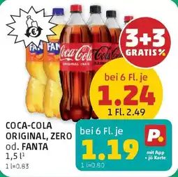 PENNY Coca-cola original, zero od. fanta Angebot