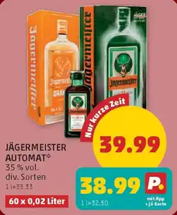 PENNY Jägermeister automat Angebot