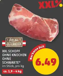 PENNY XXL schopf ohne knochen ohne schwarte Angebot