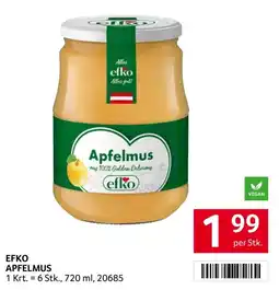 Transgourmet Efko apfelmus Angebot