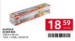 Transgourmet Alufolie in der Box Angebot