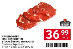 Transgourmet Asaredo Beef Rind Rostbraten - Steaks (Ribeye, Entrecote) Angebot