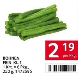 Transgourmet Bohnen Fein Kl.1 Angebot