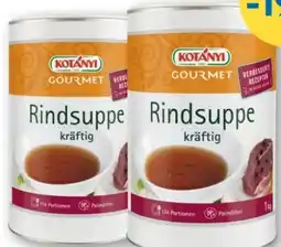 T&G Kotányi Gourmet Rindsuppe Angebot