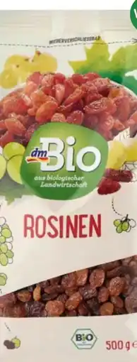 dm dmBio Rosinen Angebot