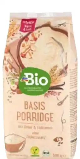 dm dmBio Basis Porridge Angebot