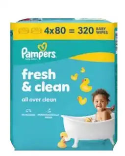 dm Pampers Feuchttücher Fresh Clean Angebot