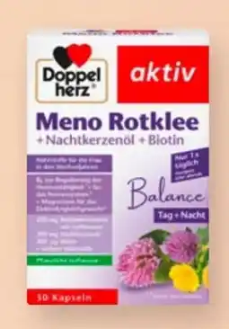 dm Doppelherz Aktiv Meno Rotklee Kapseln Angebot
