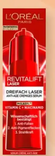 dm L'Oréal Paris Anti Age Gesichtsserum Revitalift Laser Dreifach Angebot