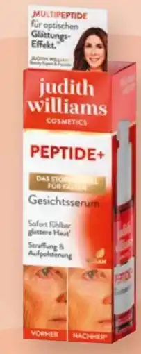 dm Judith Williams Anti Falten Gesichtsserum Peptide+ Angebot