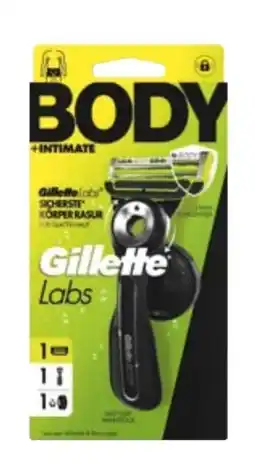 dm Gillette Labs Body Intimate Rasierer Angebot