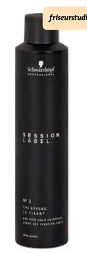 dm Schwarzkopf The Strong Haarspray Professional Session Label Angebot