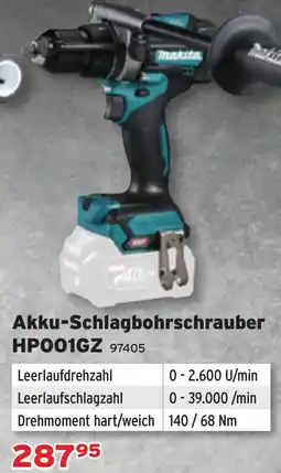 Salzburger Lagerhaus Akku-Schlagbohrschrauber HP001GZ Angebot