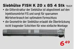 Salzburger Lagerhaus Siebhülse FISH K 20 Angebot