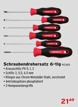Salzburger Lagerhaus Schraubendrehersatz 6-tlg Angebot
