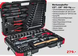 Salzburger Lagerhaus Werkzeugkoffer 1/2", 1/4" 100-tlg Angebot