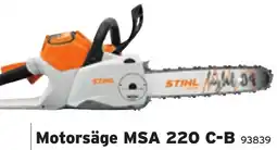 Salzburger Lagerhaus Stihl Motorsäge MSA 220 C-B Angebot