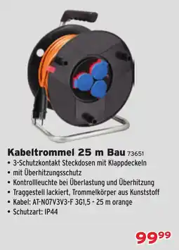 Salzburger Lagerhaus Kabeltrommel 25 m Bau Angebot