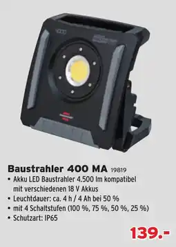 Salzburger Lagerhaus Akku LED Baustrahler 4.500 Im kompatibel Angebot