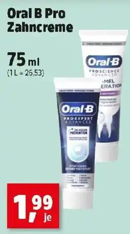 Thomas Philipps Oral B Pro Zahncreme Angebot
