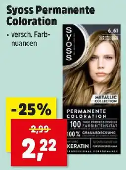 Thomas Philipps Syoss Permanent Coloration Angebot
