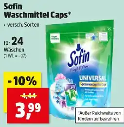 Thomas Philipps Sofin Waschmittel Caps Angebot