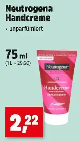 Thomas Philipps Neutrogena Handcreme unparfümiert Angebot