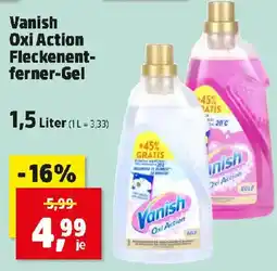 Thomas Philipps Vanish Oxi Action Fleckenentferner-Gel Angebot