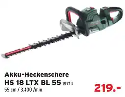 Salzburger Lagerhaus Akku-Heckenschere HS 18 LTX BL 55 Angebot
