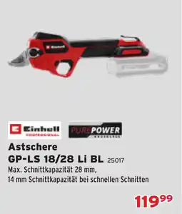 Salzburger Lagerhaus Einhell Autschere GP-LS 18/28 Li BL Angebot