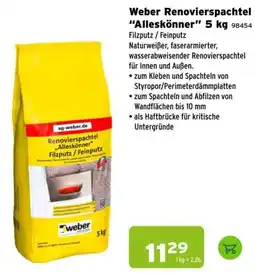 Salzburger Lagerhaus Weber Renovierspachtel "Alleskönner" Filzputz / Feinputz Angebot