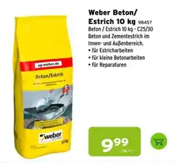 Salzburger Lagerhaus Weber Beton/Estrich Angebot