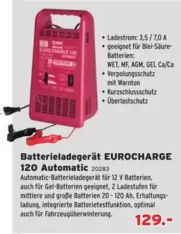 Salzburger Lagerhaus Batterieladegerät EUROCHARGE 120 Automatic Angebot
