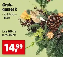 Thomas Philipps Grabgesteck auf Kokosblatt Angebot