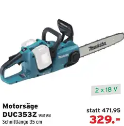 Salzburger Lagerhaus Motorsäge DUC353Z Angebot