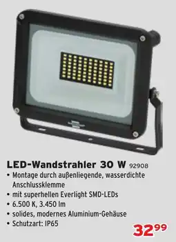 Salzburger Lagerhaus LED-Wandstrahler 30 W Angebot