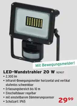 Salzburger Lagerhaus LED-Wandstrahler 20 W Angebot