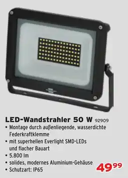 Salzburger Lagerhaus LED-Wandstrahler 50 W Angebot