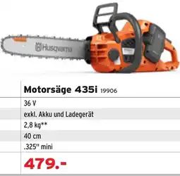 Salzburger Lagerhaus Husqvarna Motorsäge 435i Angebot